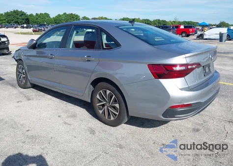 2024 Volkswagen Jetta 1.5T S из США, поврежденный, VIN 3VW5M7BU7RM093576